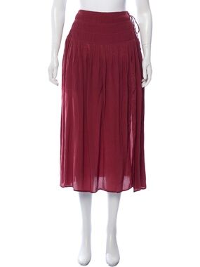 Sea New York Sea Pleated Accents Midi Length Skirt size 4